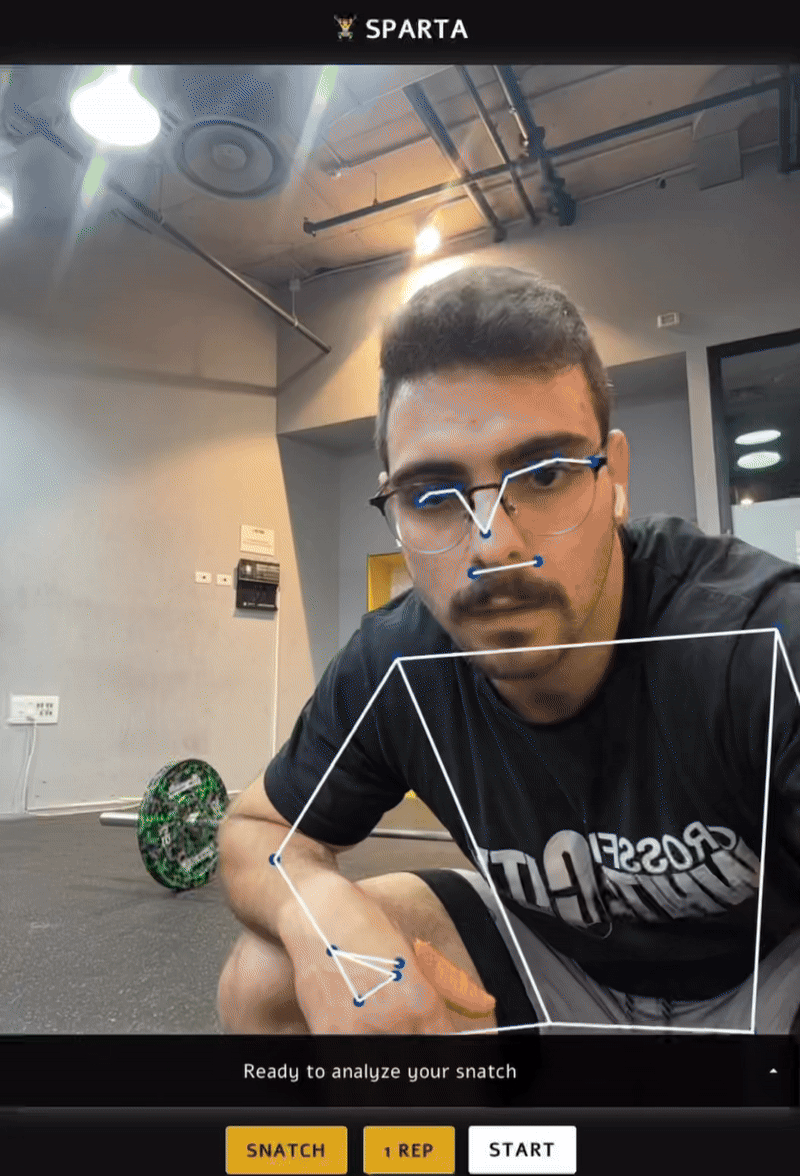 SPARTA Demo - AI-powered weightlifting form analysis